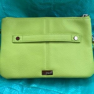 NWOT Jewell by thirty one purse cross body lime green
